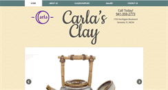 Desktop Screenshot of carlasclay.com